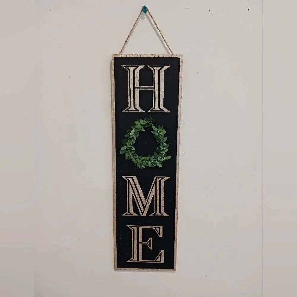 3 for 26 - Rustic Farmhouse Home Sign Decor Hanging Door Wall Sign